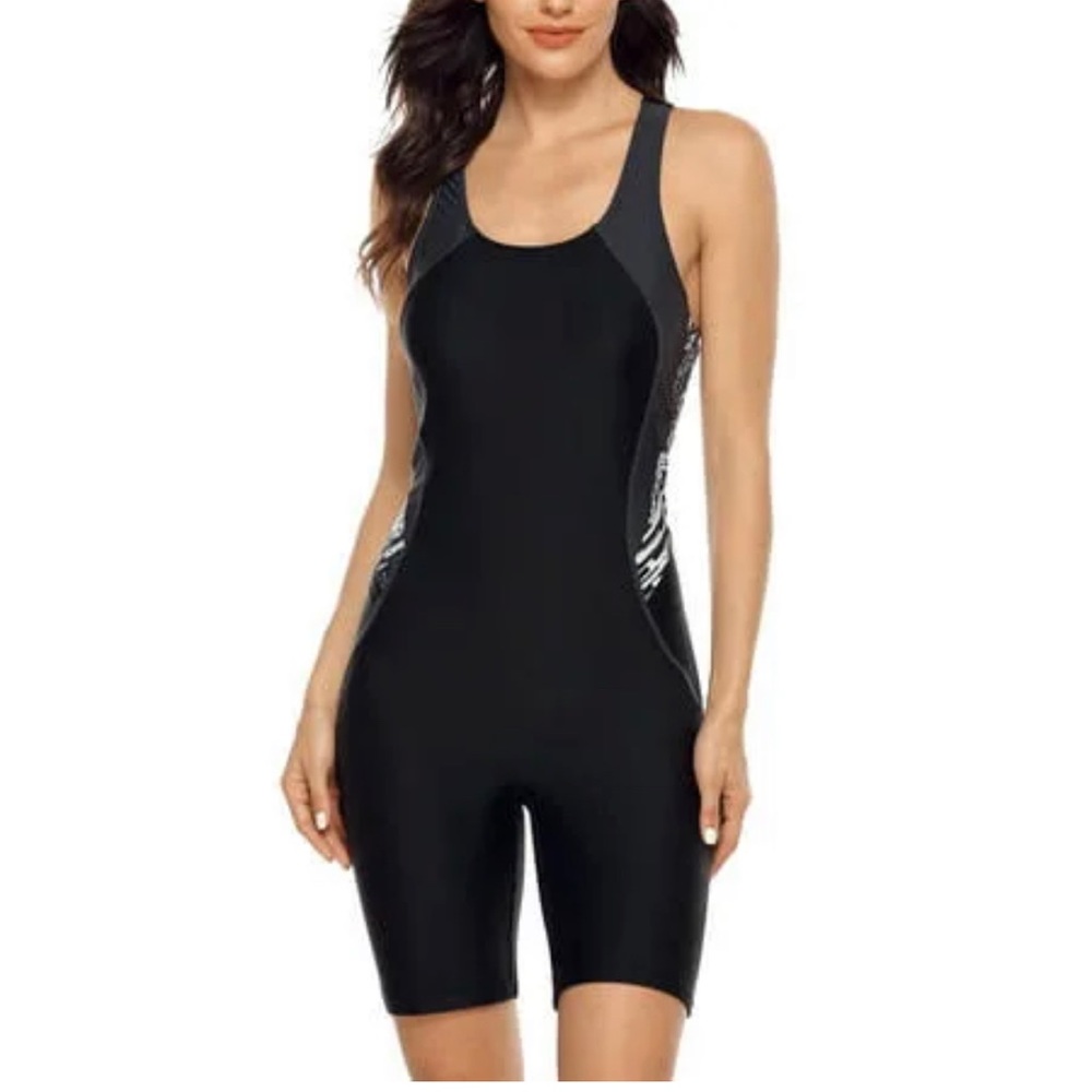 NWT X-Small Charmo Boyleg One-Piece Swimsuit